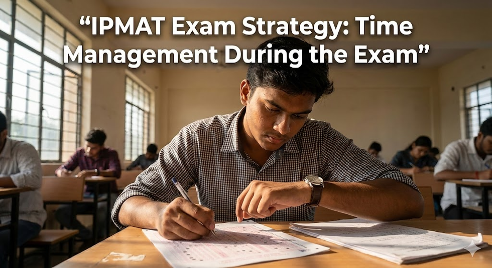 ipmat exam strategy blog by studymates