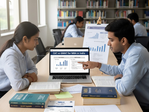 CAT vs GMAT for MBA in India: Detailed Comparison for Aspirant