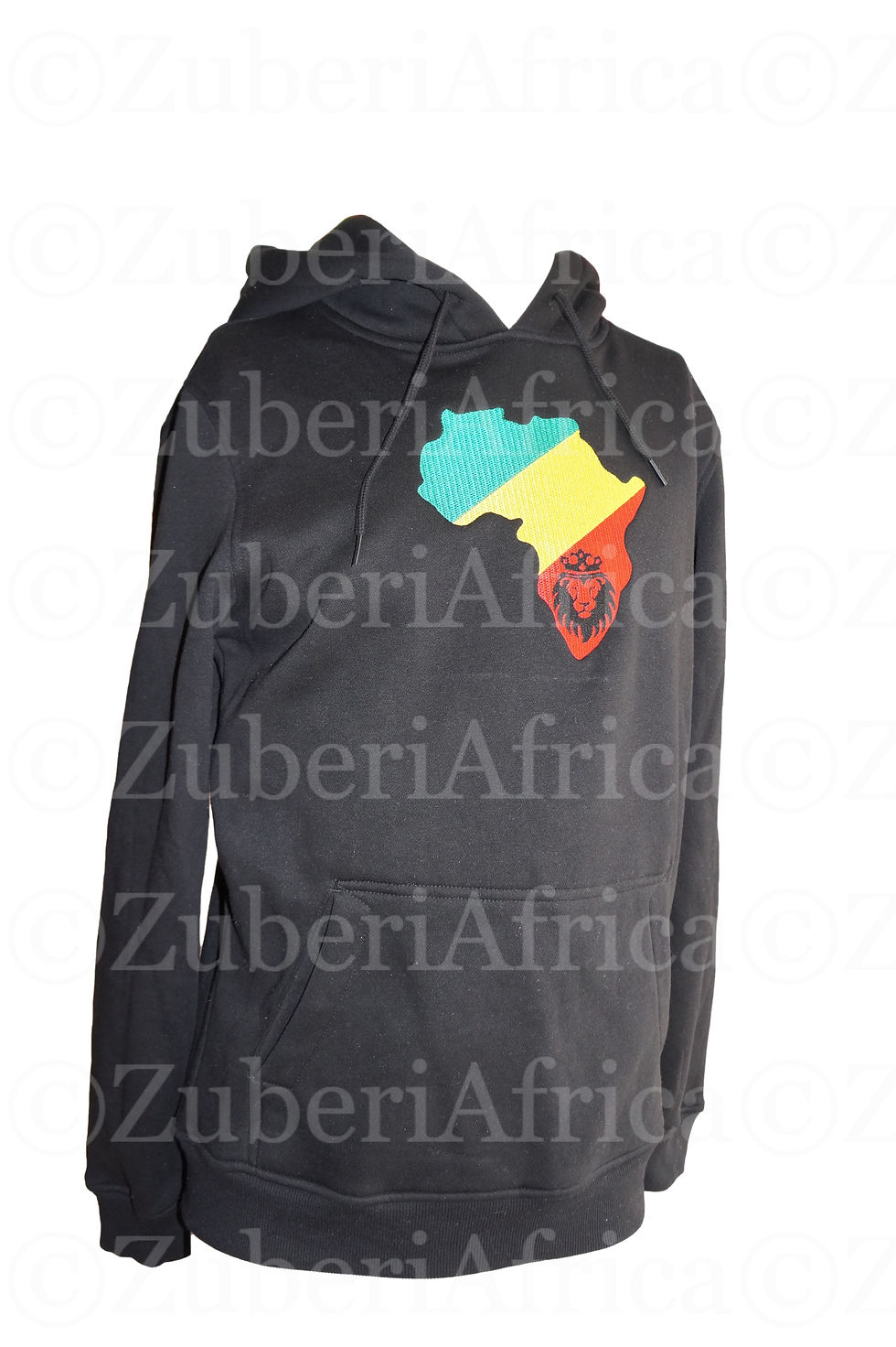 Thumbnail: Pan African Rasta Lion Africa map Hoodie