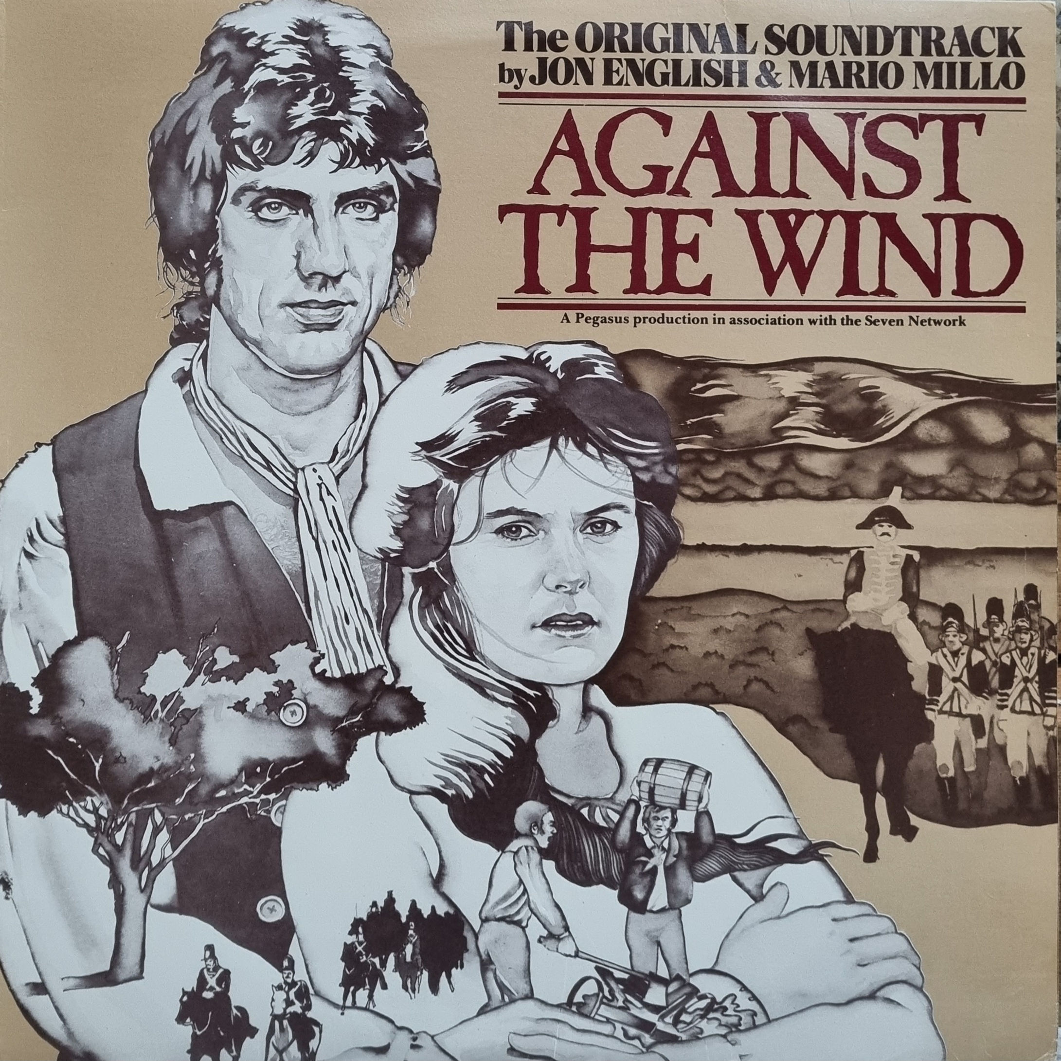 Against The Wind (1981) Original Soundtrack (VG) (1LP)