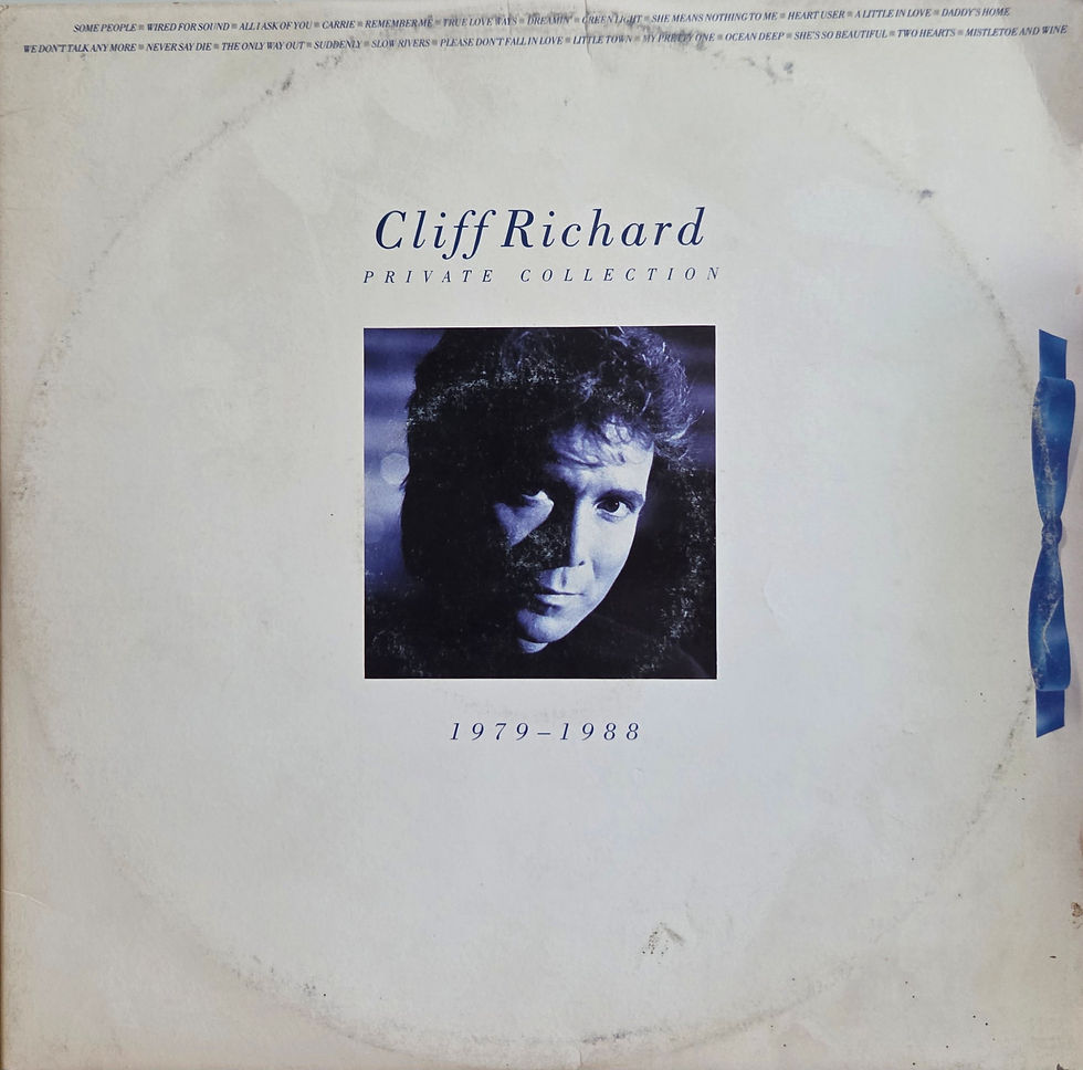 Cliff Richard – Private Collection (1979 - 1988) (1988) (Gatefold 2LP) (VG+)