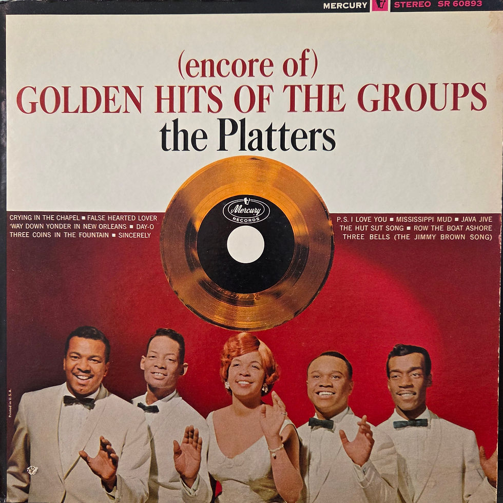 The Platters – (Encore Of) Golden Hits Of The Groups (1LP) (VG+)