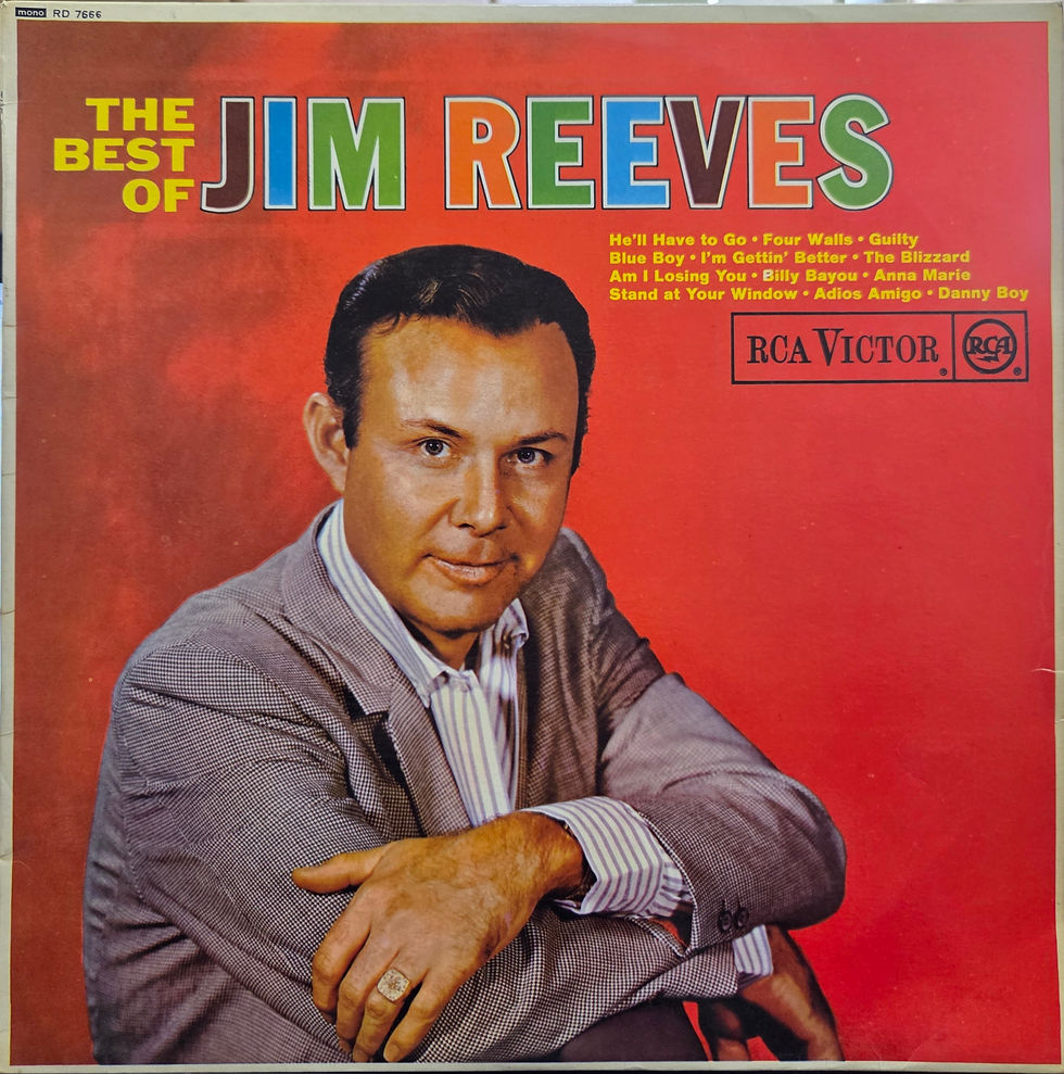 Jim Reeves – The Best Of Jim Reeves (1964) (1LP) (VG+)