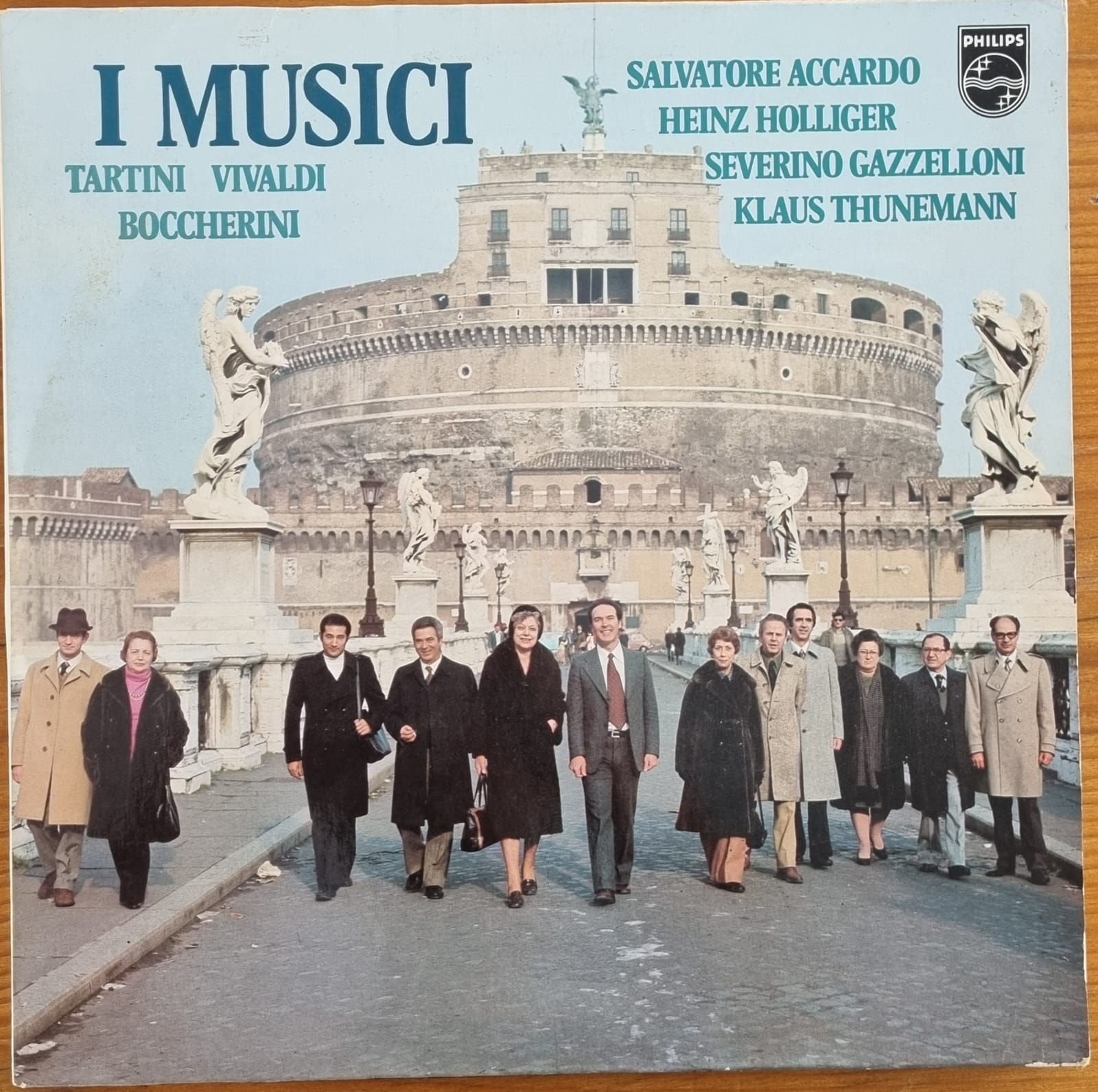 Accardo / Holliger / Gazzelloni / Thunemann - I Musici (1LP) (1973) (VG+)