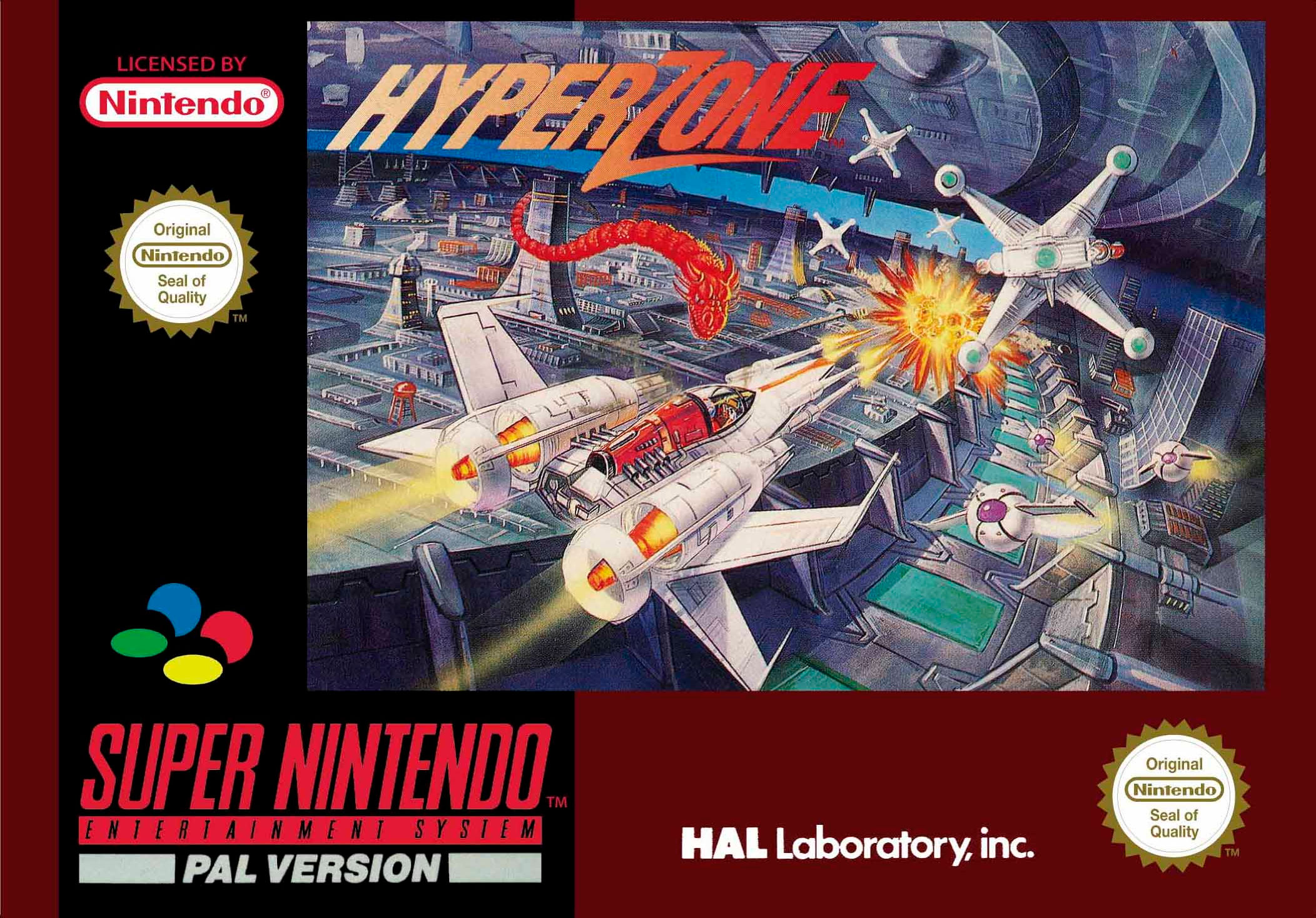 HYPER ZONE SNES (spanish version)