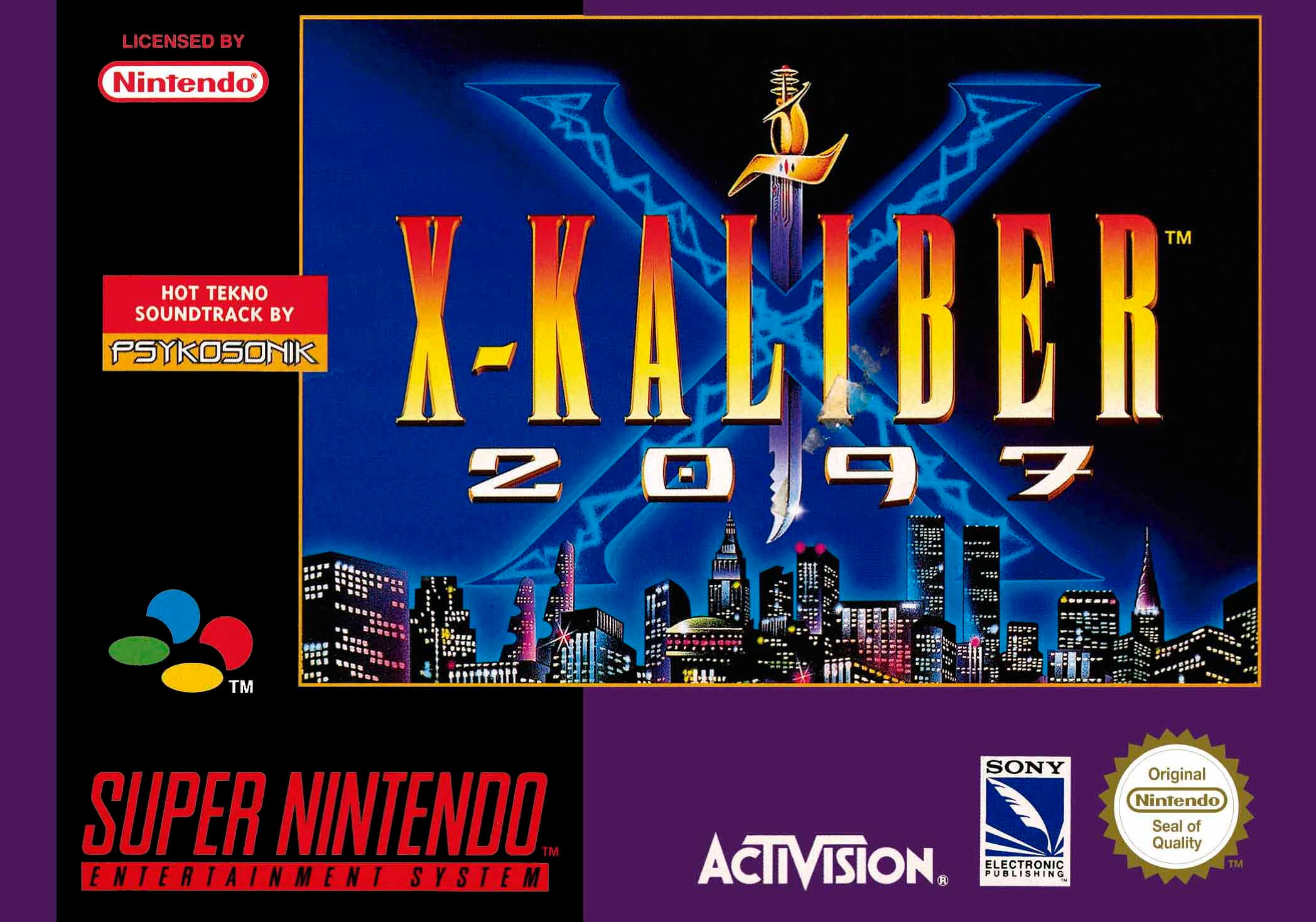 X KALIBER 2097 SNES (spanish version)