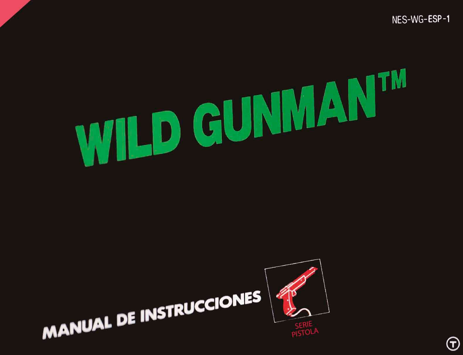 WILD GUNMAN - MANUAL NES (spanish version)