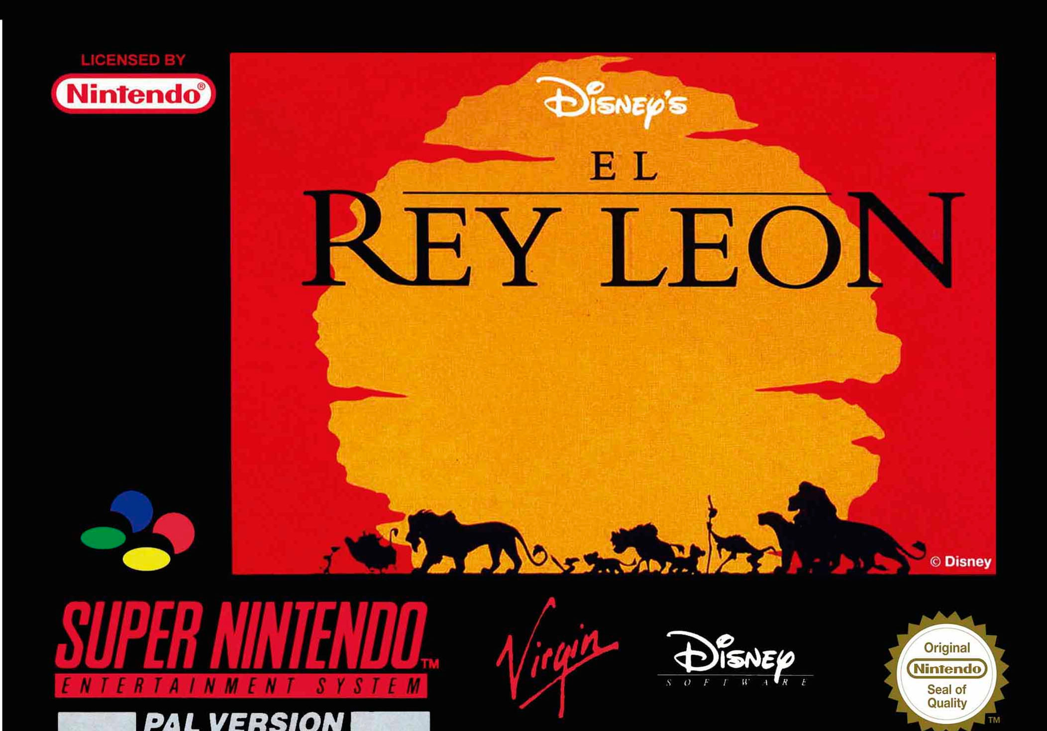 EL REY LEON SNES (spanish version)