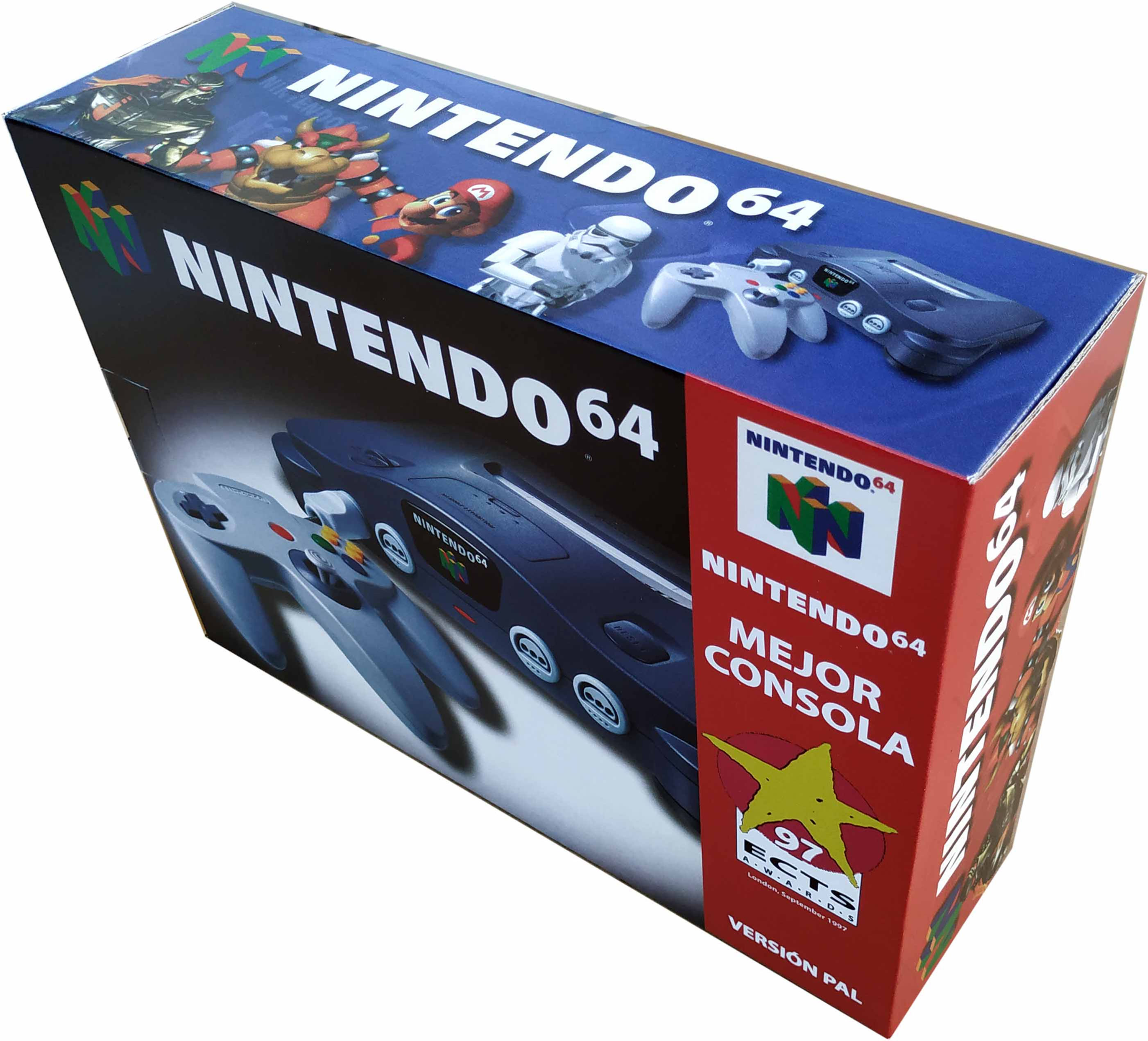 CAJA CONSOLA N64 (spanish version)