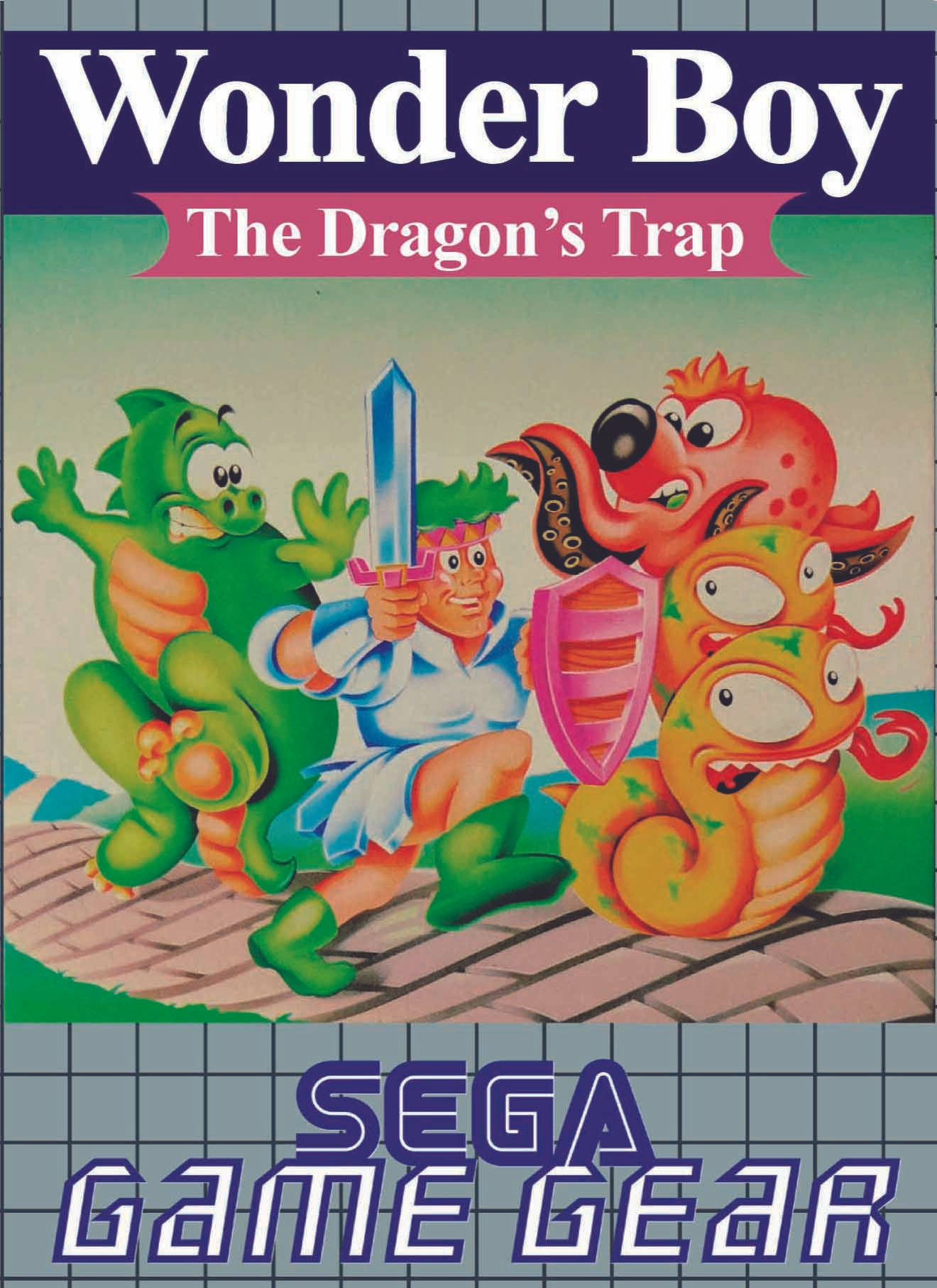 WONDER BOY THE DRAGONS TRAP GG (european version)