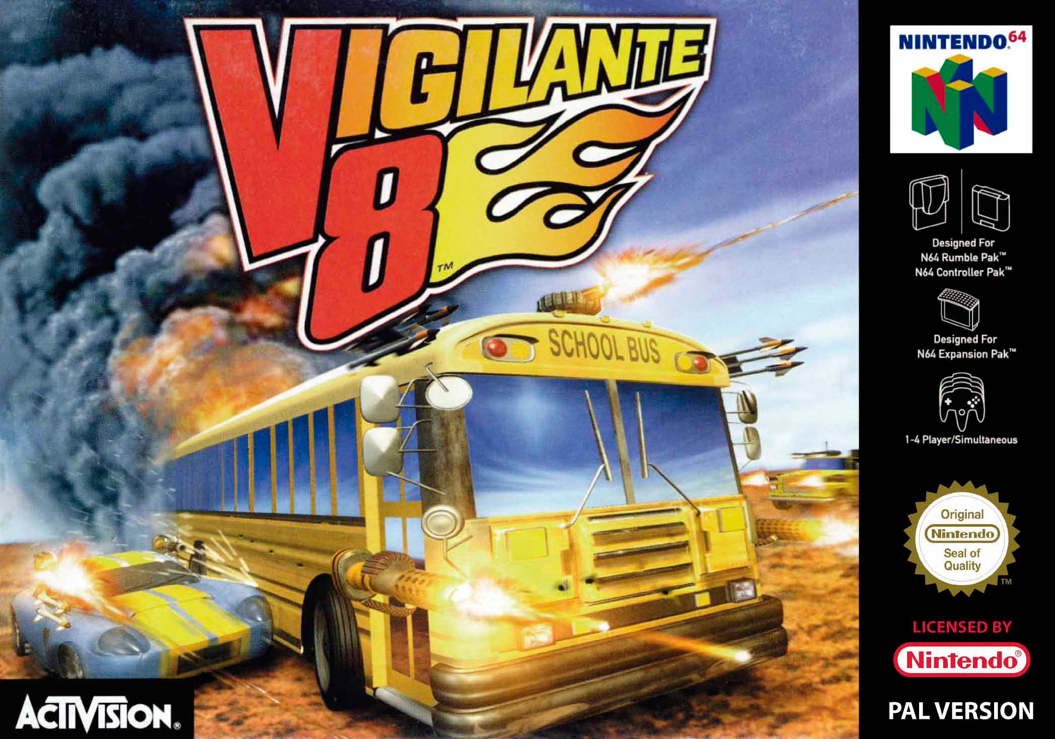 VIGILANTE 8 N64 (UKV version)