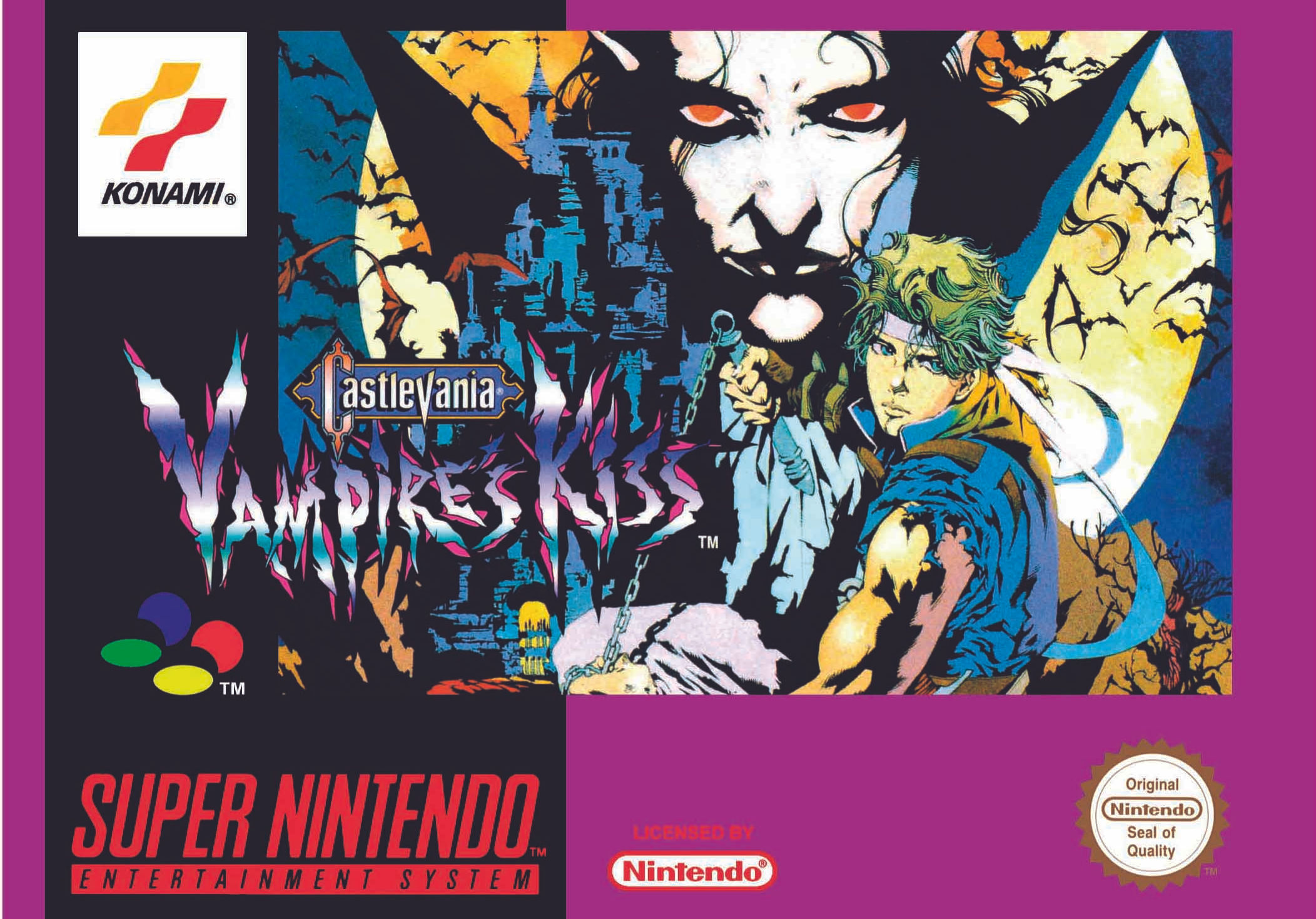 CASTLEVANIA VAMPIRE KISS SNES (european version)