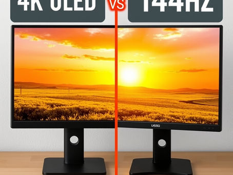 4K OLED vs. 2K 144Hz: Which Portable Monitor is Right for You?