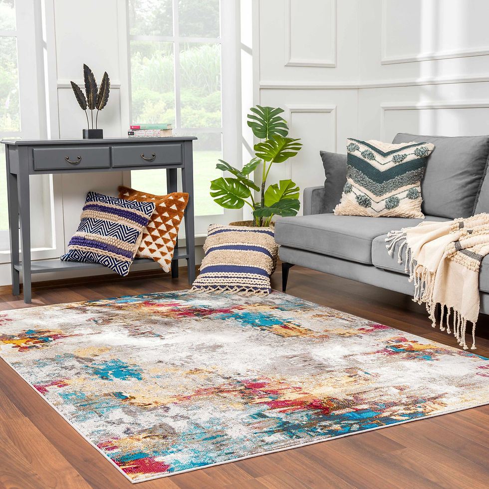 Thumbnail: Mardin Abstract Area Rug - Clearance