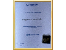 Tolle Ehrung für WFV-Senior