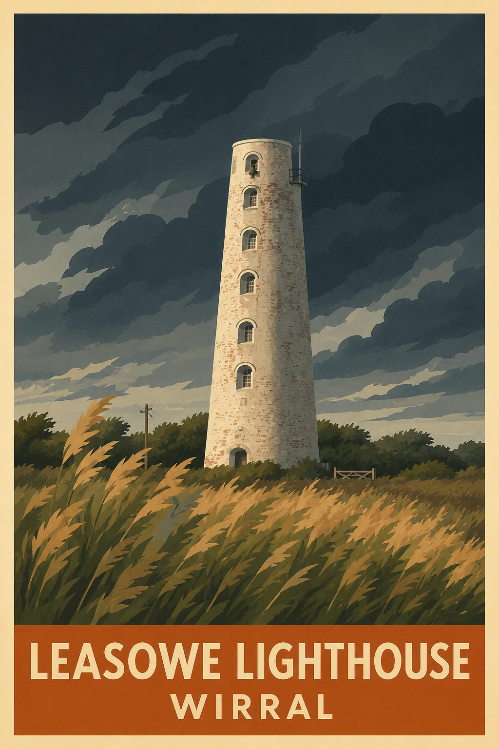 Leasowe Lighthouse – Storm