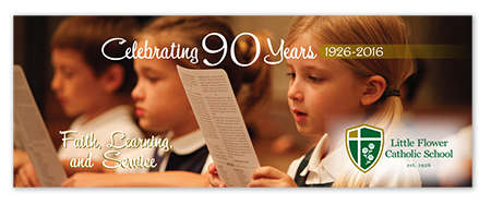 Little Flower Catholic School Banner