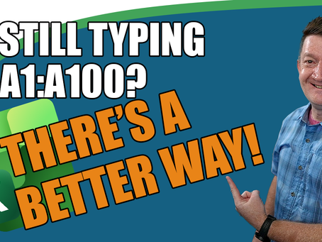 Stop Using Excel Ranges — Use Table References Instead!