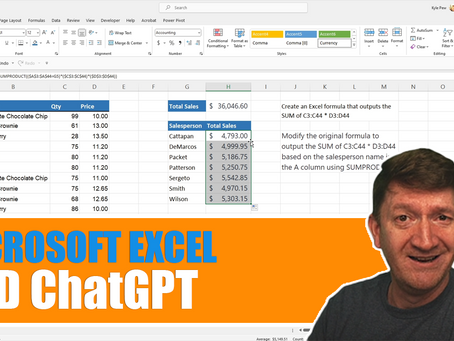 Use ChatGPT to Help Solve Excel Formulas