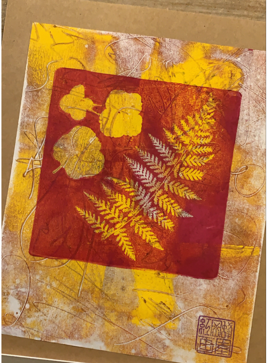 Monoprinting Workshop Gell Printing Plates