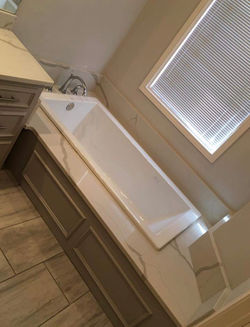 Large remodeled tub
