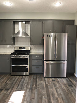 Stainless steel kitchen