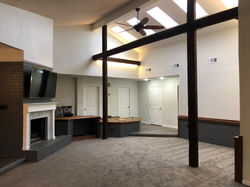 Updated living room space