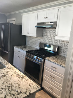 New kitchen with updated counter tops