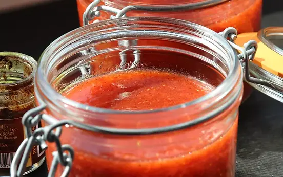 Strawberry-Vanilla Freezer Jam
