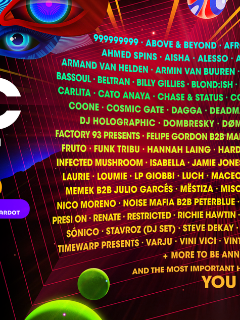 De las sombras del underground al imperio del neón, así será el EDC en Medellín