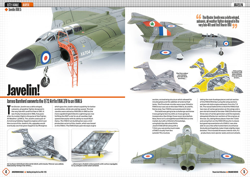Thumbnail: Aviation-In-Scale-Orange-#5-RAF 1950-2025