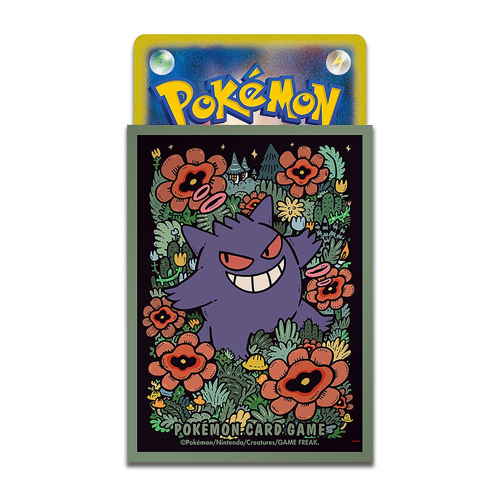 Pokemon Card Game Gengar Premium Gloss Card Sleeves