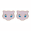 Thumbnail: Pokemon Center Original Face Earrings - Pierced Earrings ver. #03 Mew "Pair"