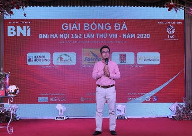 Lễ ra mắt và bốc thăm chia bảng Giải bóng BNI Hà Nội 1&2 lần thứ 8 năm 2020