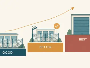 Self Storage Security Levels Good, Better, Best