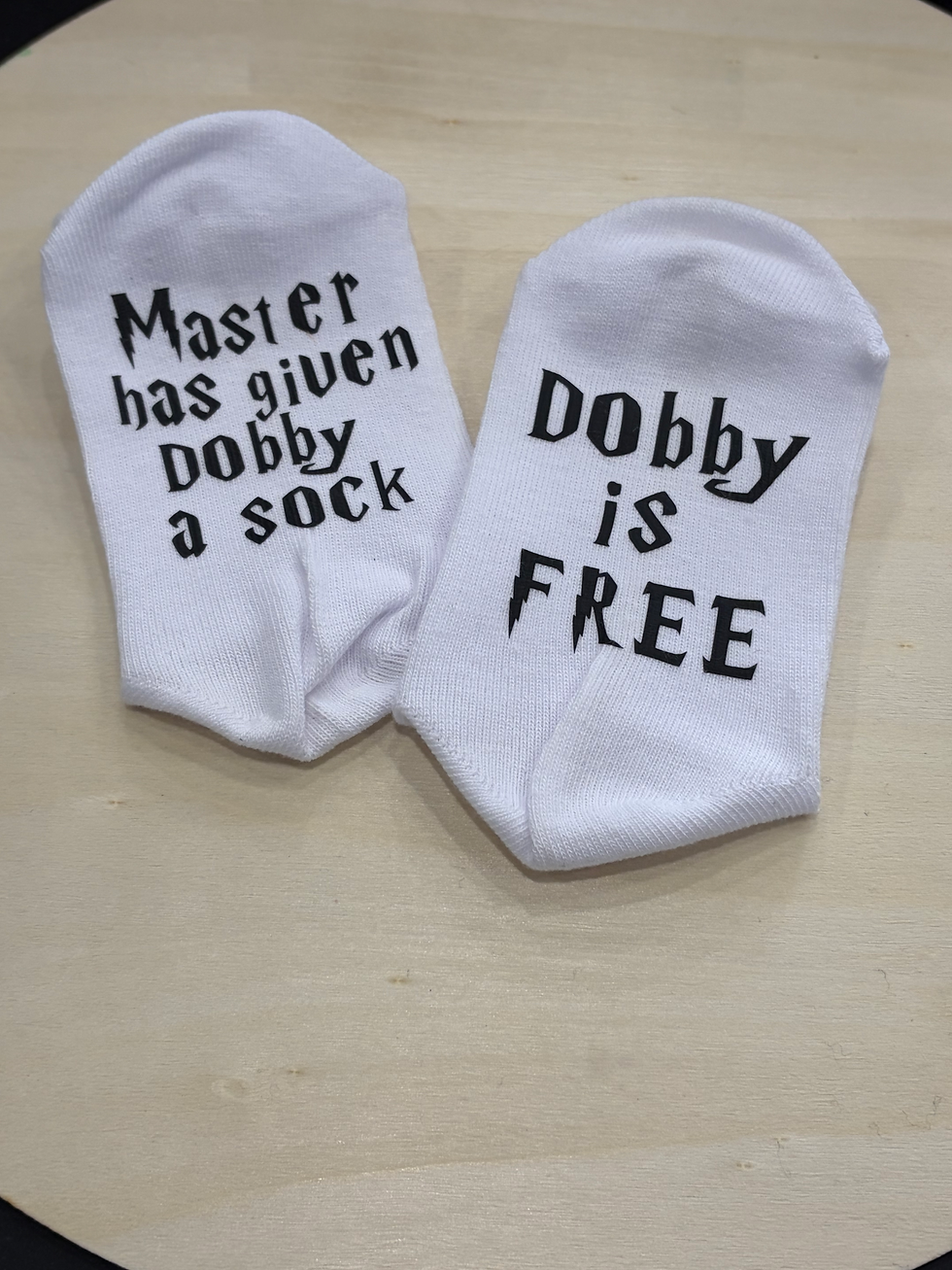 Thumbnail: Children's Harry Potter Free Dobby Socks, childrens-harry-potter-free-dobby-socks