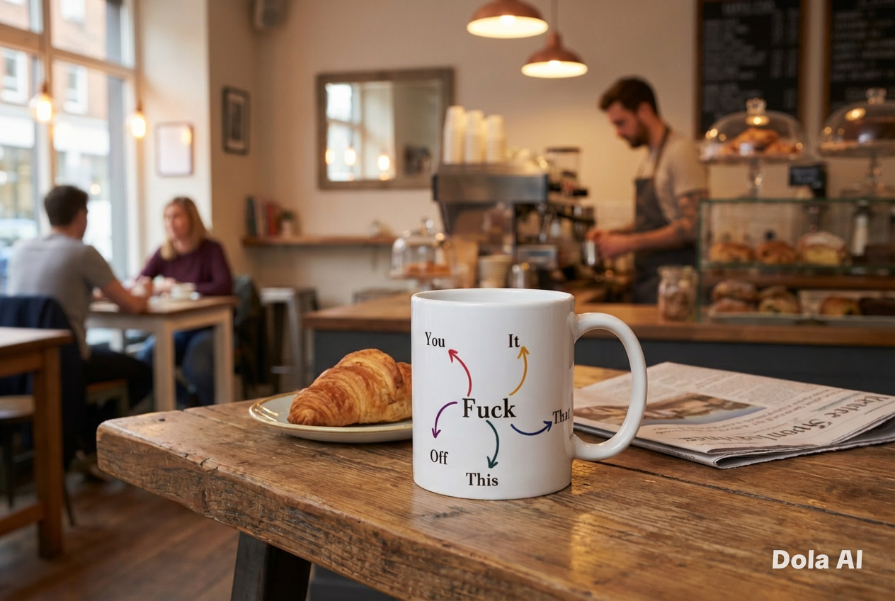 Funny fuck cup, funny mug gift, sarcastic gift cup