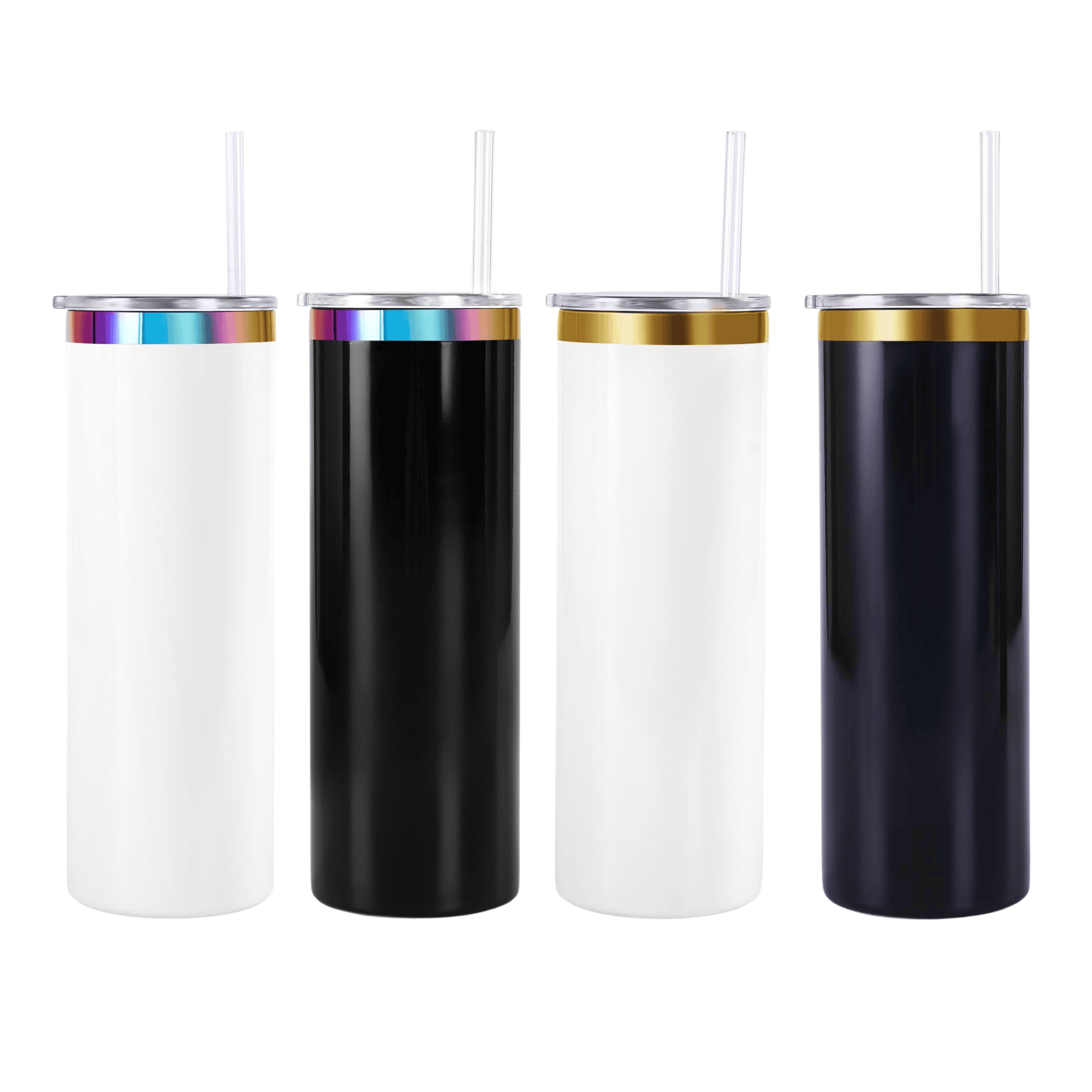 20oz Premium Skinny Electroplated Tumbler