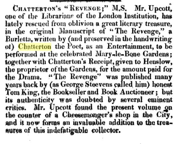 chatterton cheesemonger the revenge The Crypt Receptacle 1827.jpg