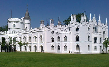 Walpole's home Strawberry Hill