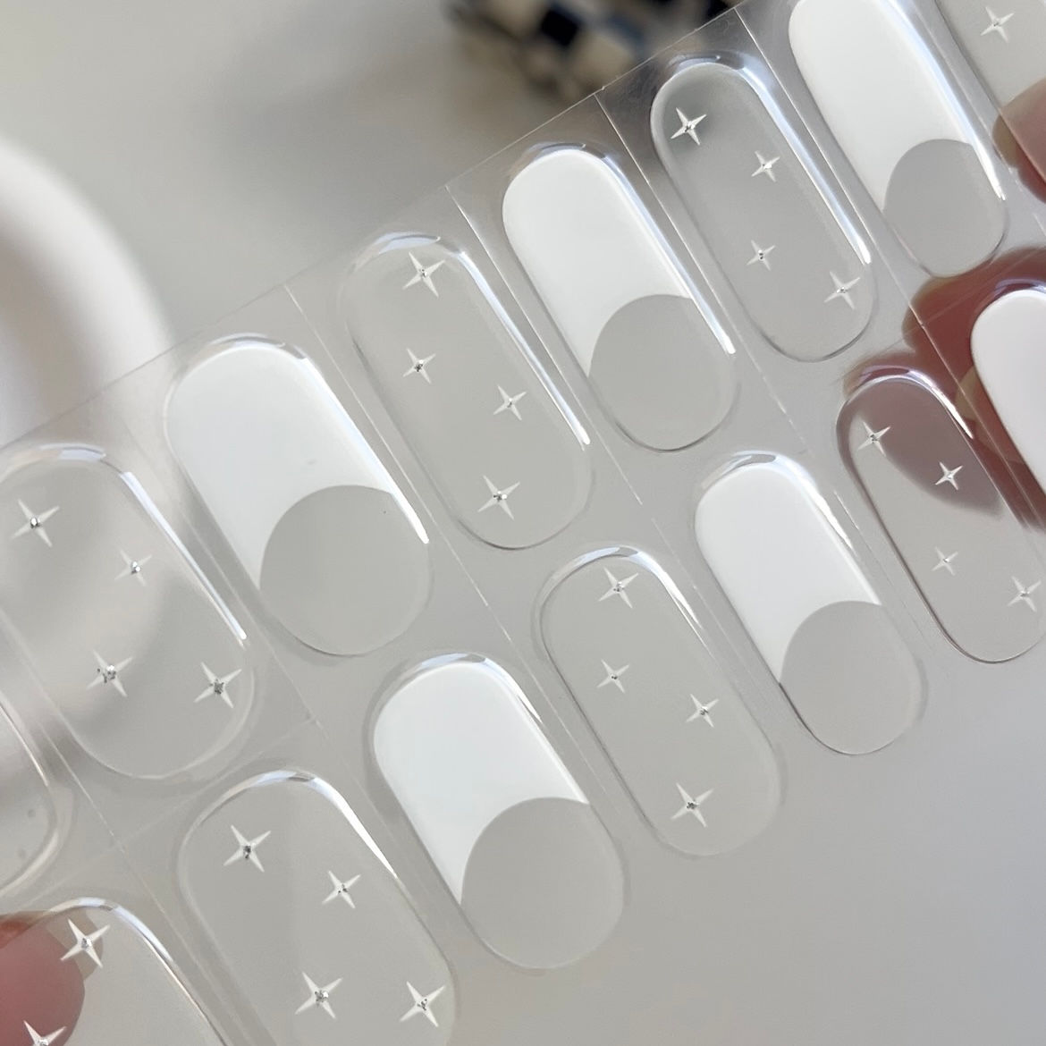 Véu de Noiva - Esmalte Adesivo de Gel