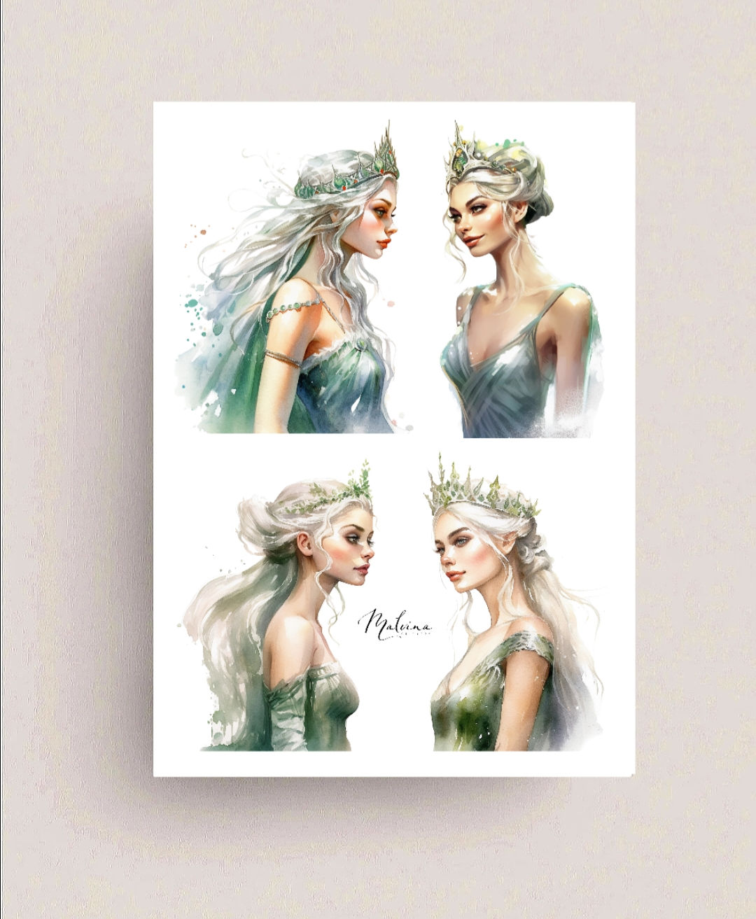 Наліпки «Сніжна королева 2»