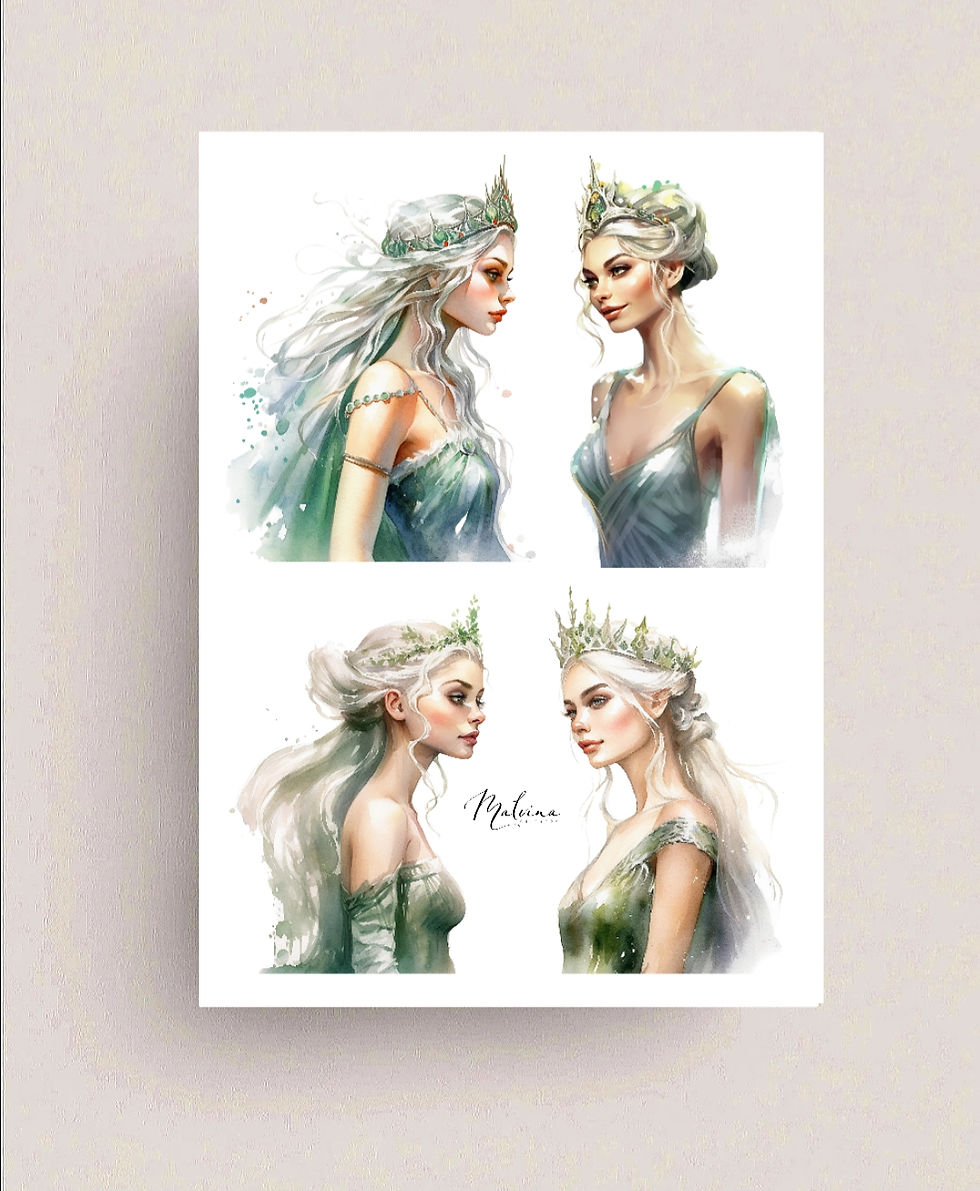 Наліпки «Сніжна королева 2»