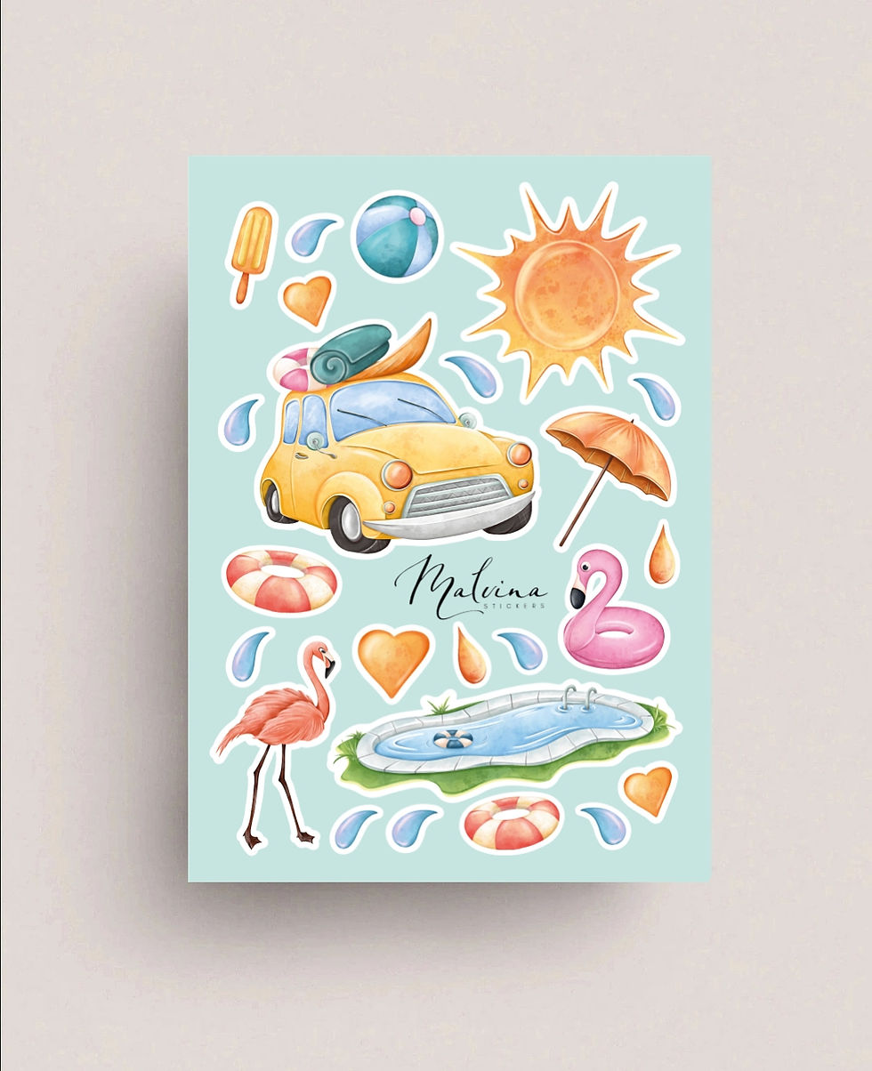 Наліпки «Літо 2»