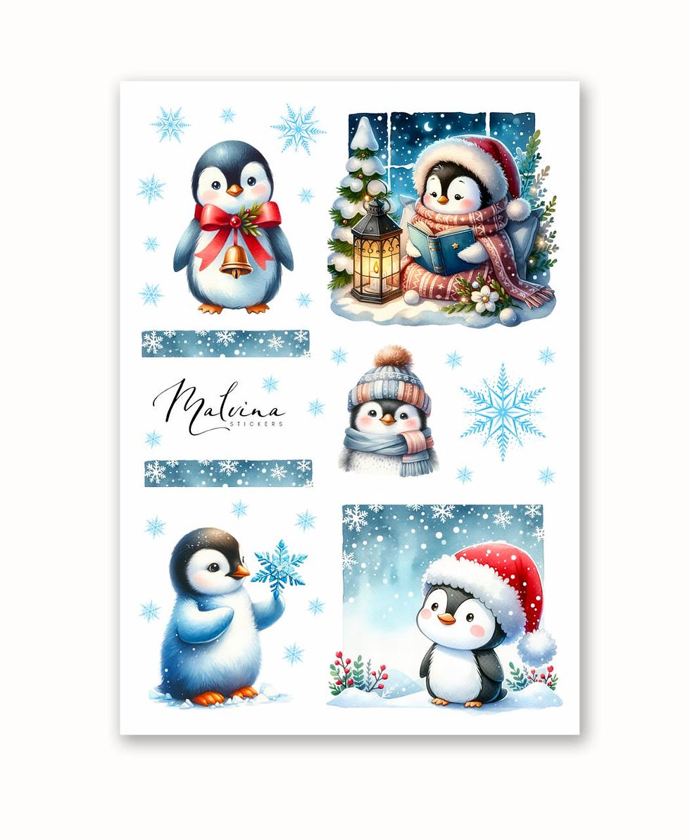 Наліпка «Пінгвін»