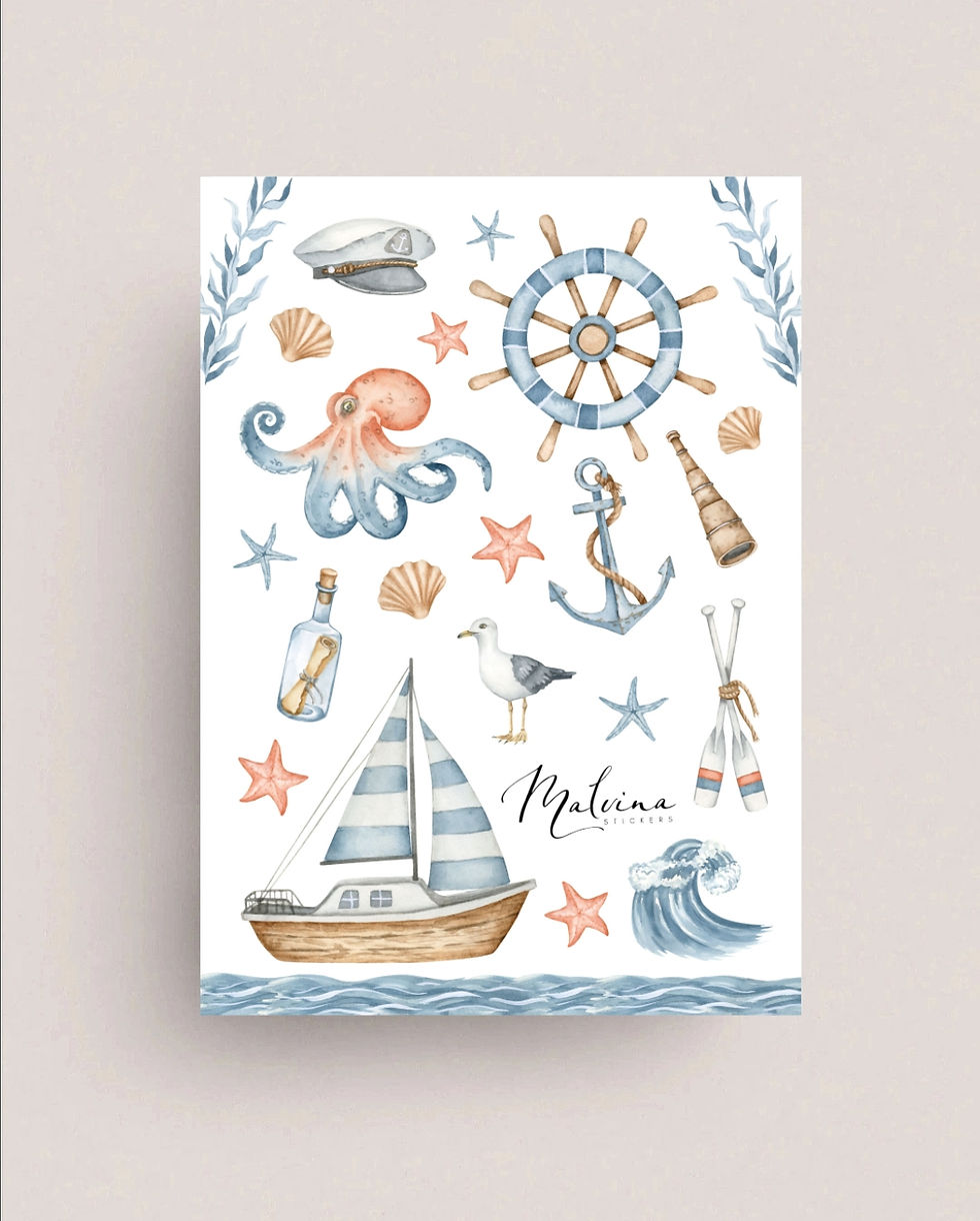 Наліпки «Море 2»