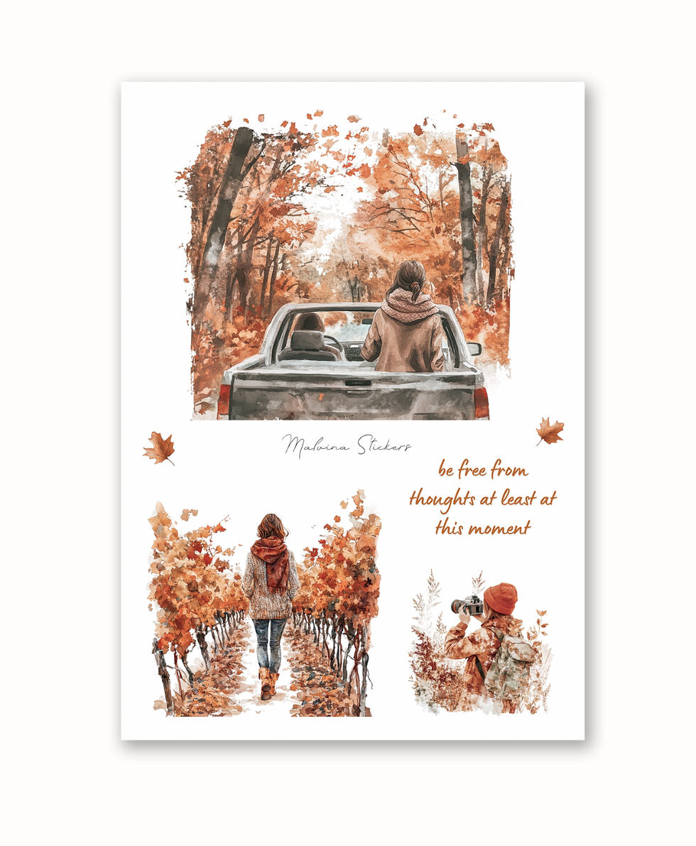 Наліпки Осінній настрій 9