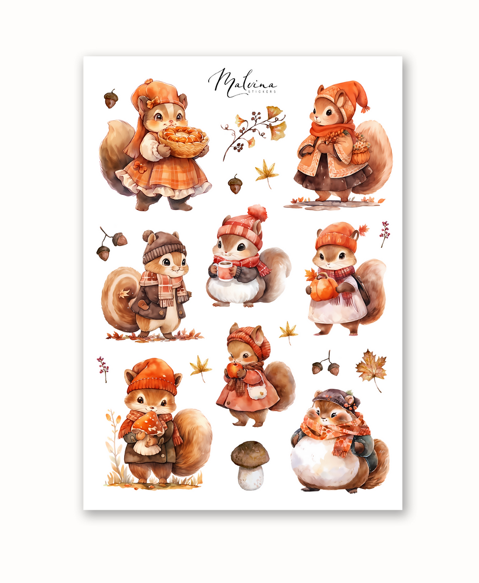 Наліпки «Білочки»