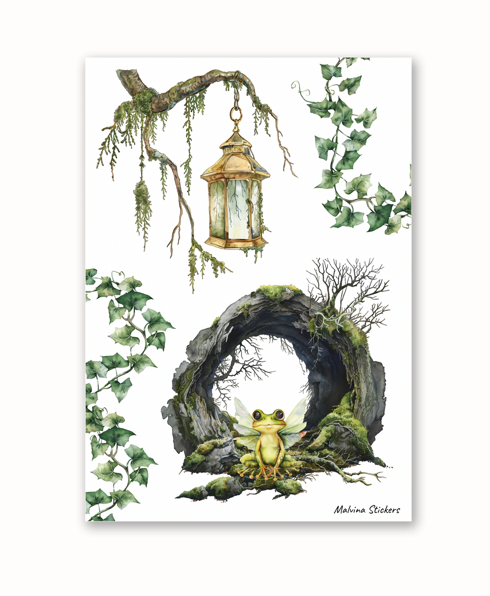 Наліпки Лісові чари 10
