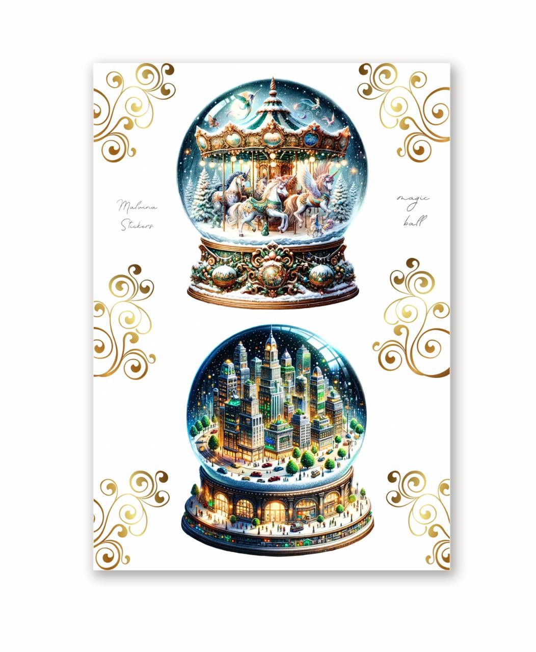 Наліпки Казковий шар 3